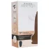Naked Addiction Rotating 7 - vibrator cu cap rotativ (18cm) - natur
