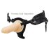 Naked Addiction - Vibrator cu mișcare de împingere 19cm - culoare naturală