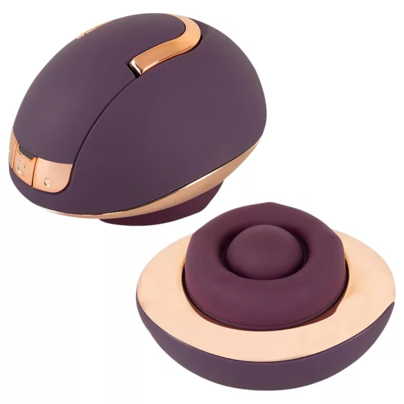 Belou - vibrator rotativ pentru masaj vulvar - reîncărcabil - mov