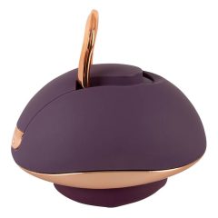   Belou - vibrator cu masaj rotativ, cu acumulator, pentru vulva (mov)