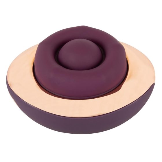 Belou - vibrator cu masaj rotativ, cu acumulator, pentru vulva (mov)