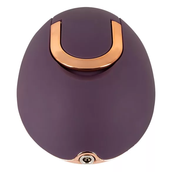 Belou - vibrator rotativ pentru masaj vulvar - reîncărcabil - mov