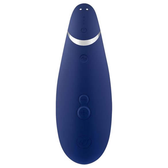 Womanizer Premium 2 - stimulator clitoridian cu unde de aer - albastru