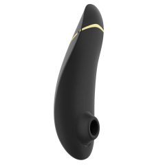   Womanizer Premium 2 - stimulator clitoridian pe baterie, cu tehnologie de unde de aer (negru)