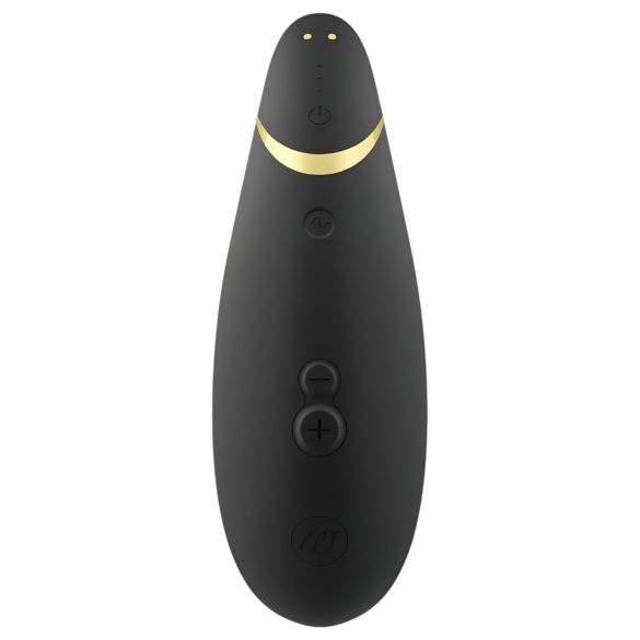 Womanizer Premium 2 - stimulator clitoris cu unde de aer - negru