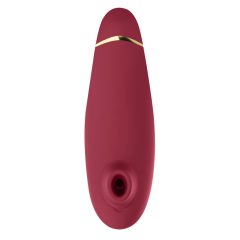   Womanizer Premium 2 - stimulator clitoridian cu acumulator, cu tehnologie de unde de aer (roșu)