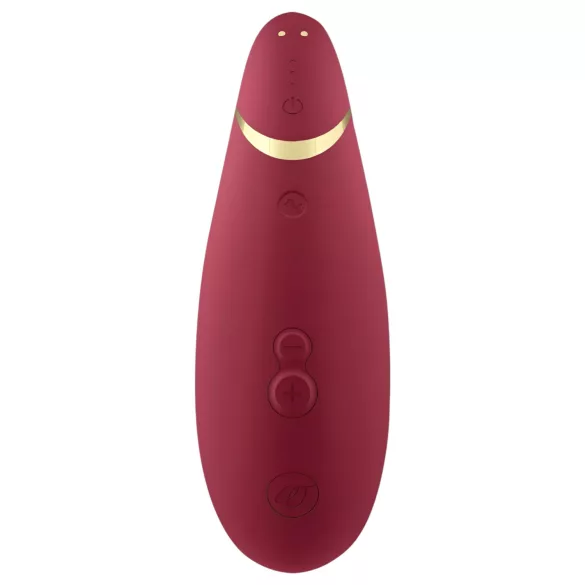 Womanizer Premium 2 - stimulatoare clitoridian cu unde aer - roșu