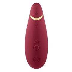   Womanizer Premium 2 - stimulator clitoridian cu acumulator, cu tehnologie de unde de aer (roșu)