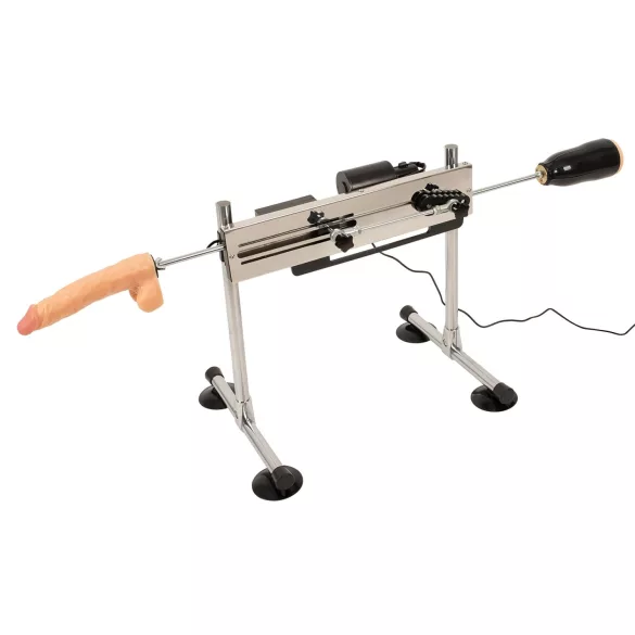 The Banger Fucking Machine - aparat sex dublu - 2 dildouri și 1 vagin artificial