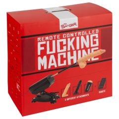   The Banger Fucking Machine - sex machine cu 2 dildo-uri și o păpușă artificială