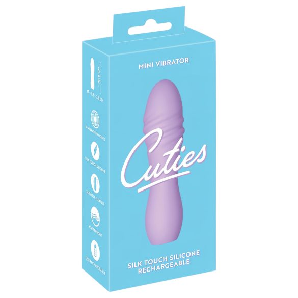 Cuties Mini 3 - vibrator spiral mic, rezistent la apă (mov)