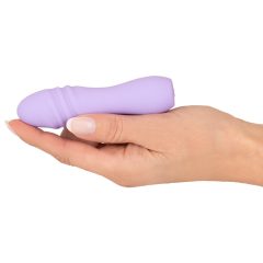   Cuties Mini 3 - vibrator spiralat, impermeabil, cu baterie (violet)