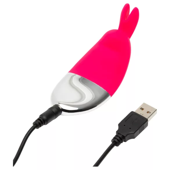 Happyrabbit - vibrator clitoridian rechargeabil - roșu