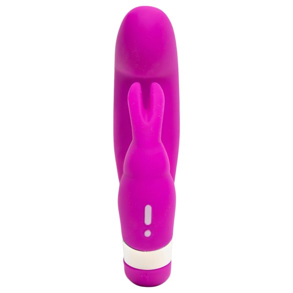 Happyrabbit - vibrator punctul G cu braț pentru clitoris, mic, reîncărcabil, mov