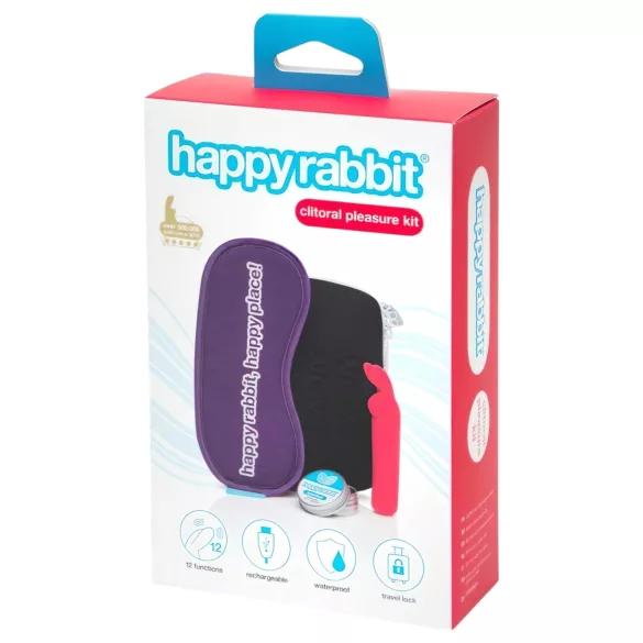 Happyrabbit - vibrator pentru clitoris - set reîncărcabil 4 piese