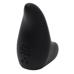   Cincizeci de umbre ale lui Grey Sensation Finger - vibrator deget (negru)
