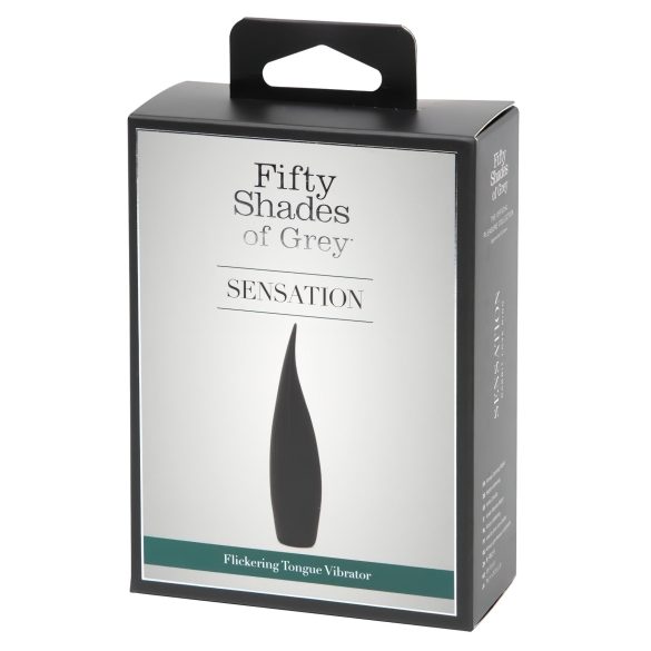 Senzații Grey - Vibrator pentru limbă (negru)