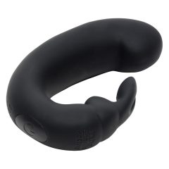   Cele cincizeci de umbre ale lui Grey Sensation - vibrator cu stimulator clitoridian (negru)