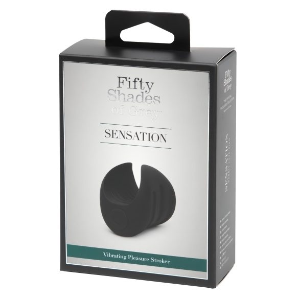 Cincizeci de umbre Sensation - vibrator glans (negru)