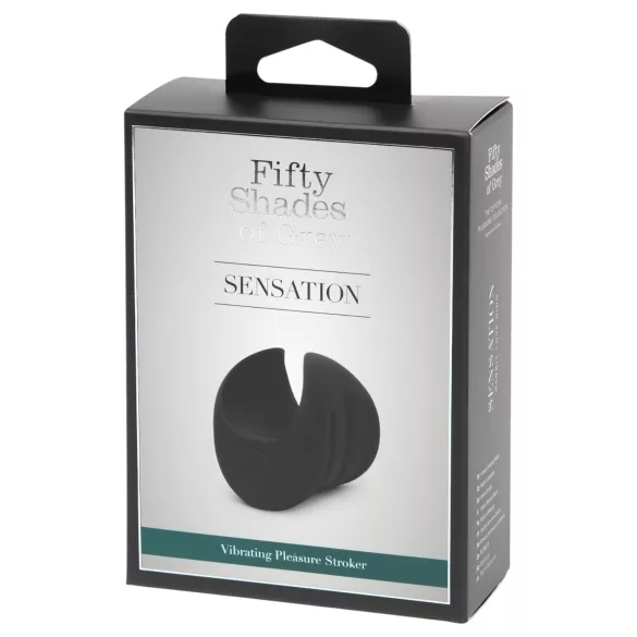 Sensation - vibratoare pentru penis - stimulare gland - silicon negru