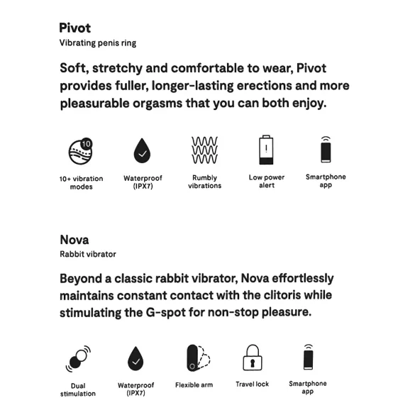 We-Vibe Date Night - set vibratoare pentru cuplu - 2 piese