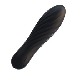  Svakom Tulip - mini vibrator în formă de bară, cu acumulator (negru)