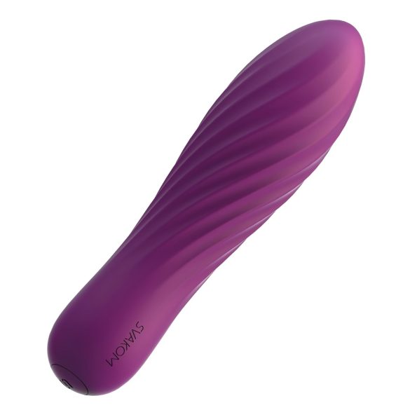 Svakom Tulip - mini vibrator reîncărcabil - mov