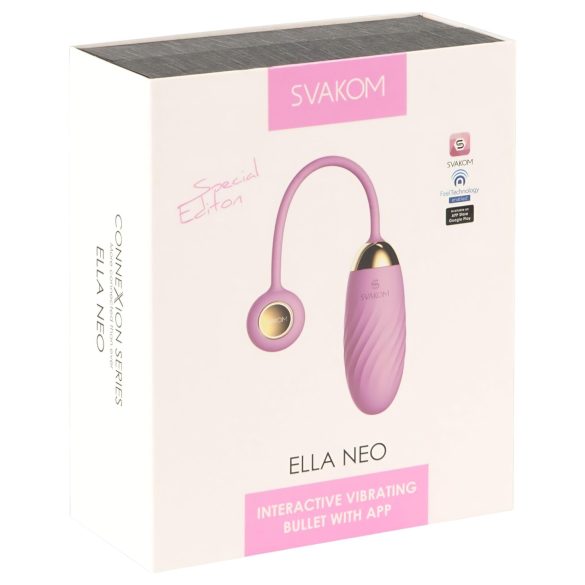Svakom Ella Neo - ou vibrator inteligent - roz