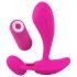 SMILE RC - vibrator G-punct reîncărcabil cu telecomandă (roz)