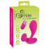 SMILE RC - vibrator G-punct reîncărcabil cu telecomandă (roz)