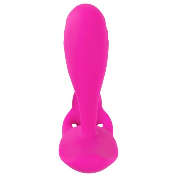 SMILE RC - vibrator G-punct reîncărcabil cu telecomandă (roz)