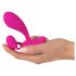 SMILE RC - vibrator G-punct reîncărcabil cu telecomandă (roz)