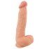 Natute Skin - dildo realist cu piele - 25cm - culoare natur