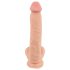 Dildo realist din piele - 25cm (natur)