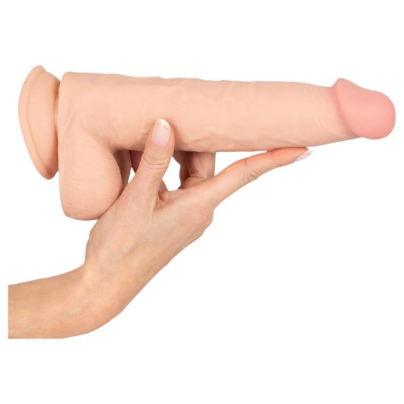 Natute Skin - dildo realist cu piele - 25cm - culoare natur