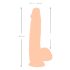 Dildo realist din piele - 25cm (natur)