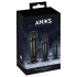 Anos Training Kit - set de dopuri anale (3 piese, negru)