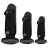 Anos Training Kit - set de dopuri anale (3 piese, negru)