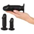 Anos Training Kit - set de dopuri anale (3 piese, negru)