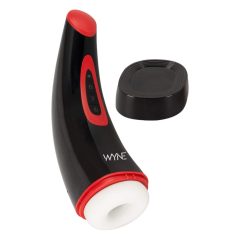   WYNE 03 - Masturbator vibrator cu aspirație, acumulator (negru)