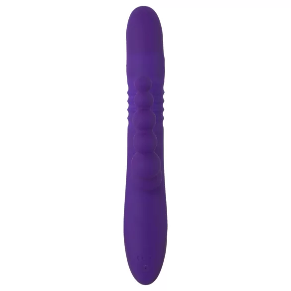 SMILE Triple - vibrator rotativ și penetrant cu trei brațe - mov, reîncărcabil