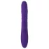 SMILE Triple - vibrator rotativ și penetrant cu trei brațe - mov, reîncărcabil