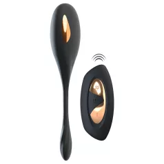   XOUXOU - ou vibrant cu telecomandă - stimulare electrică - negru