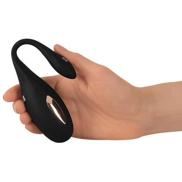 XOUXOU - ou vibrant cu telecomandă - stimulare electrică - negru