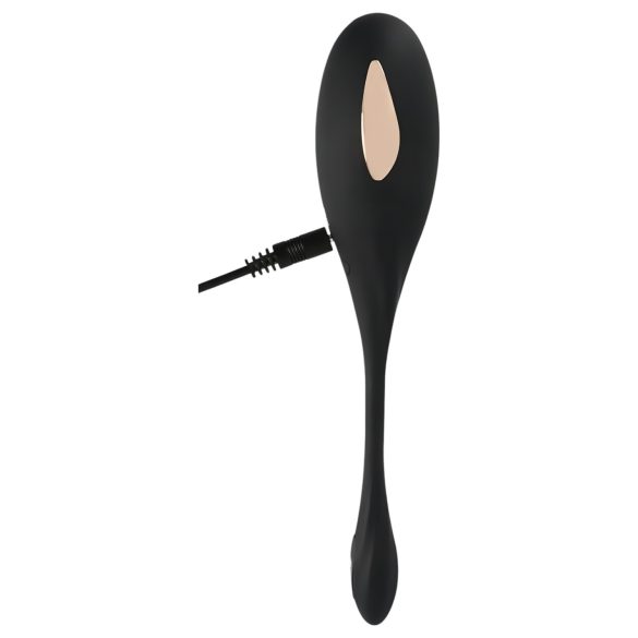 XOUXOU - ou vibrant cu telecomandă - stimulare electrică - negru