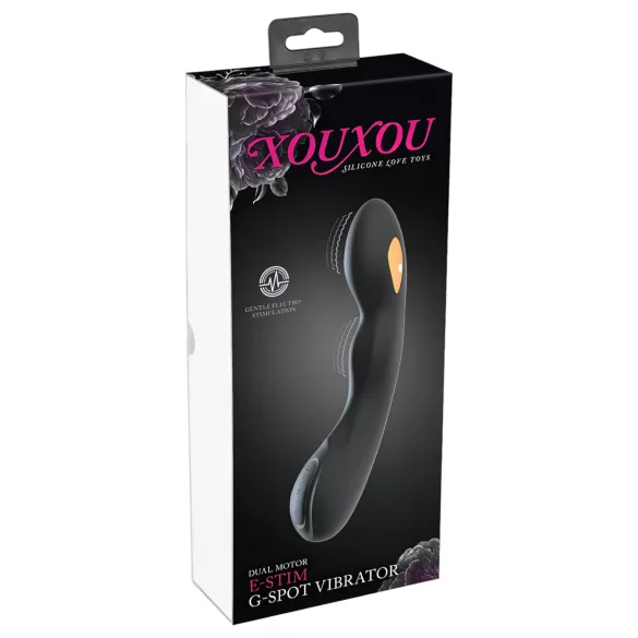 XOUXOU - vibrator pentru punctul G, reîncărcabil, rezistent la apă - negru