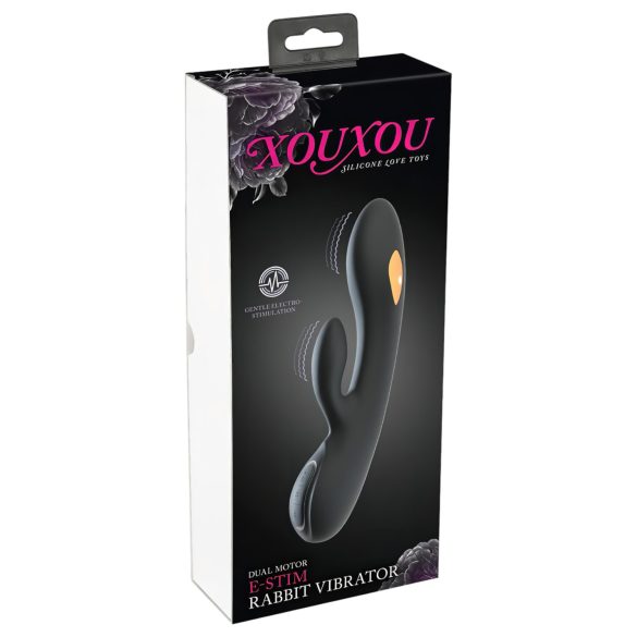 XOUXOU - vibrator electric cu braț pentru clitoris, reîncărcabil - negru
