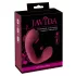Javida Thumping - vibrator pulsatil pentru punctul G și clitoris (roșu)