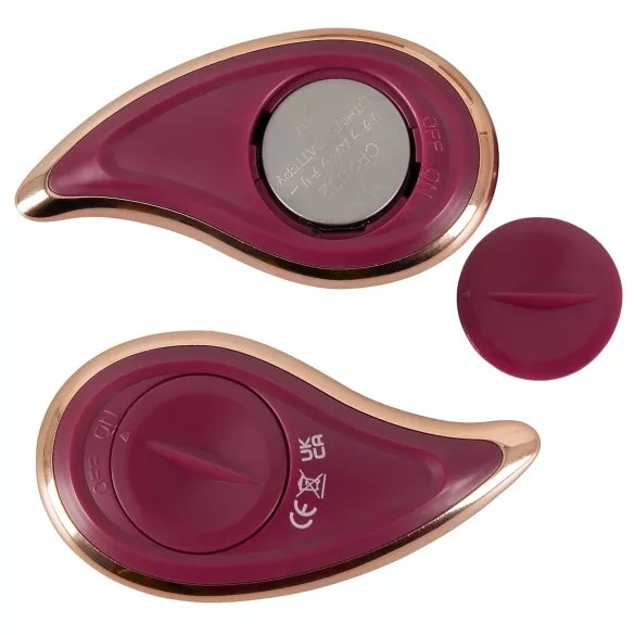 Javida RC - vibrator clitoridian radio control - 3 funcții - roșu