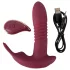 Javida RC - vibrator clitoridian radio control - 3 funcții - roșu